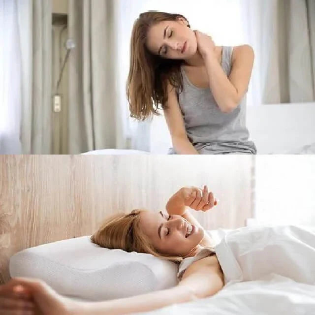 oreiller douleur nuque, meilleur oreiller cervical, réveil douleur cervicale