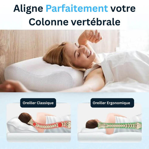 Oreiller Cervical Ergonomique